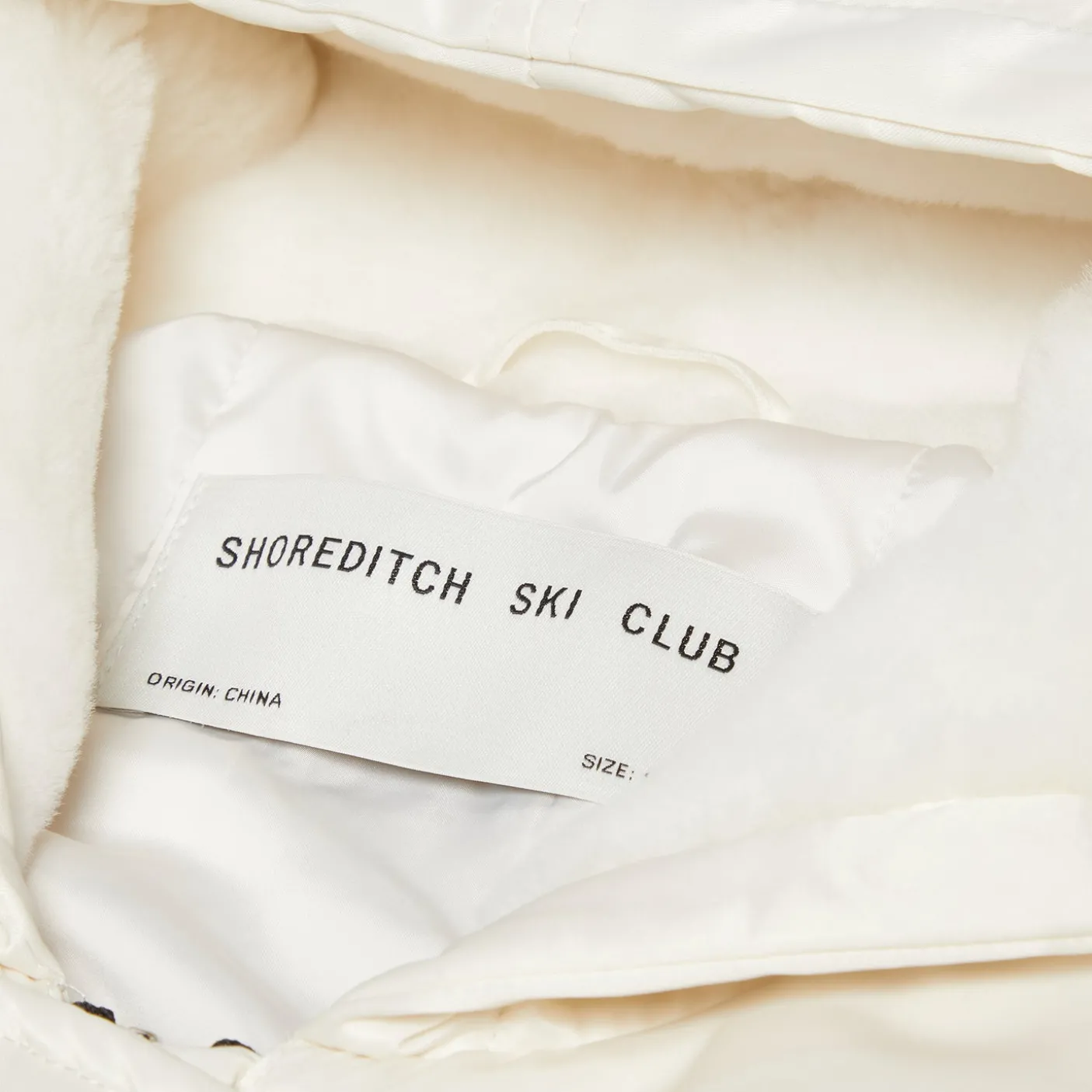 Shoreditch Ski Club Nila Shearling Bomber