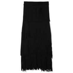 Simon Miller Za Za Knit Fringe Skirt