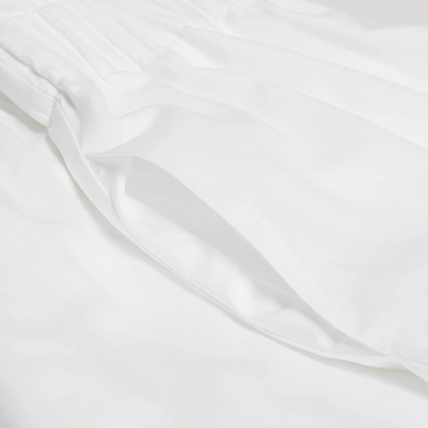 Simone Rocha Elasticated Cropped Ruffle Waist Trousers