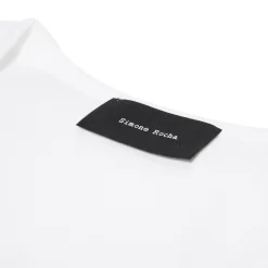Simone Rocha Fitted Ruffle Frill Tank Top