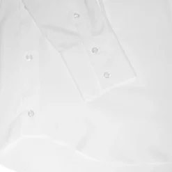 Simone Rocha Long Shoulder Bow Masculine Button Placket Shirt