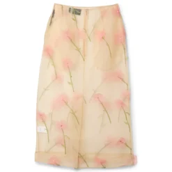 Simone Rocha Sheer Organza Pencil Skirt