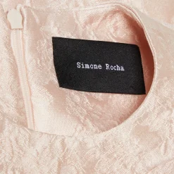 Simone Rocha Sleeveless Straight Cut Dart Dress