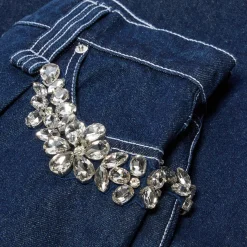 Simone Rocha Wide Leg Puddle Jeans