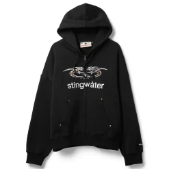 Stingwater Leopard Moses Zip Up Hoodie