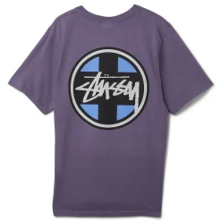 Stussy Cross Dot Pigment Dyed Tee