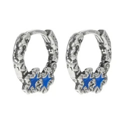 TwoJeys Blue Melted Stars Earrings