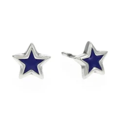TwoJeys Enameled Star Studs Earrings