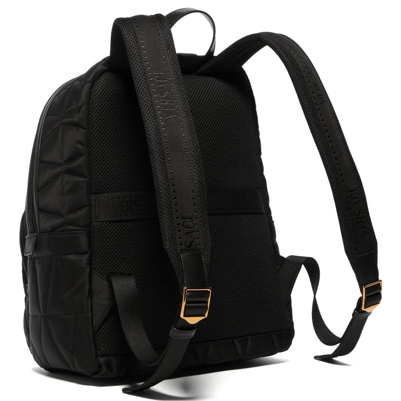 Versace Quilted Nylon Backpack