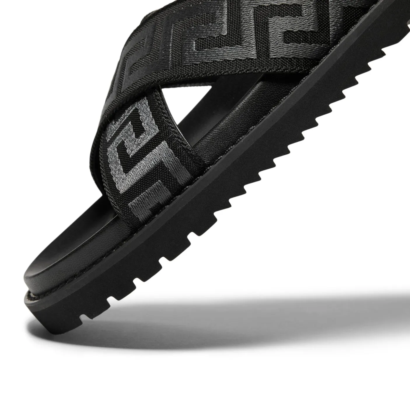 Versace Sandals Greek Ribbon
