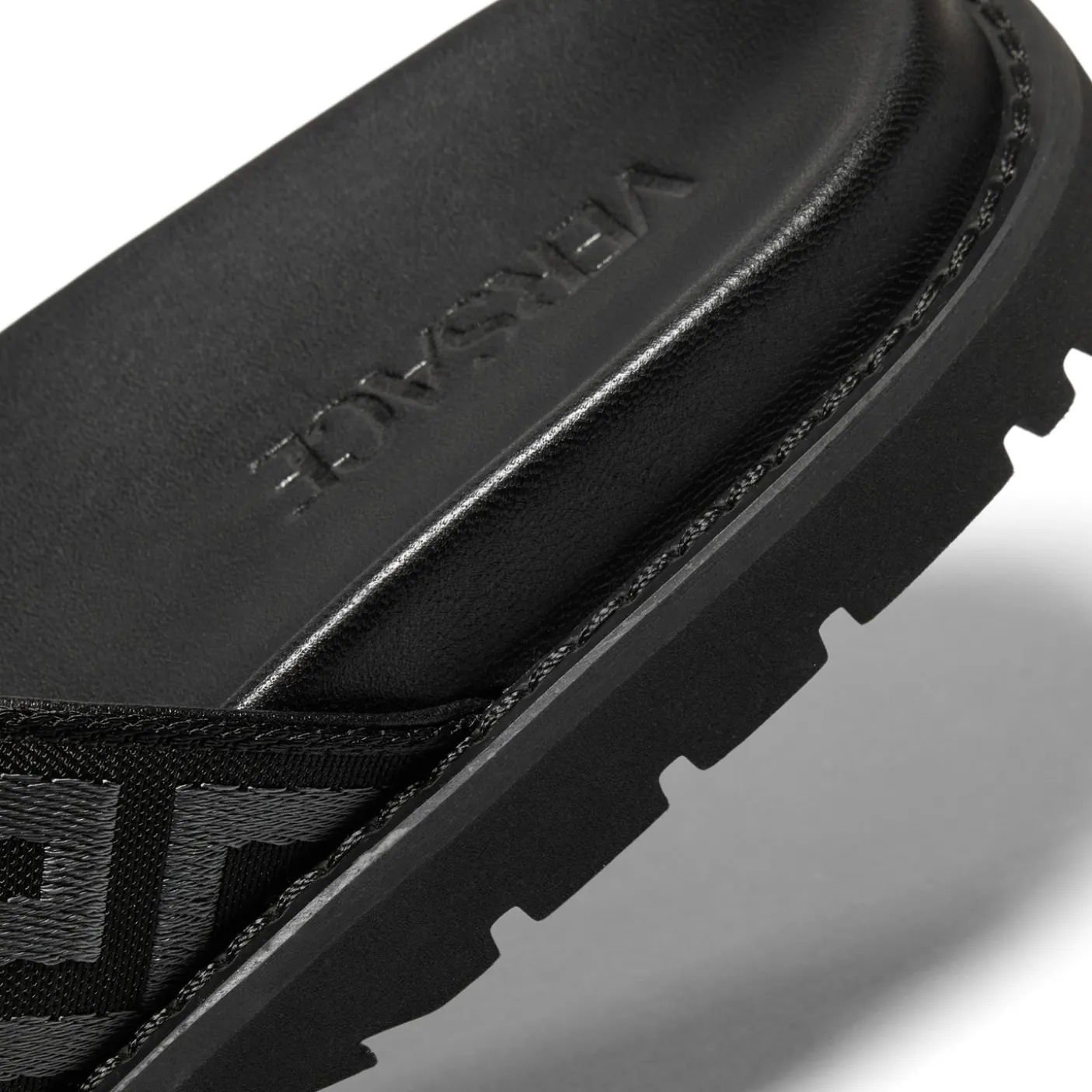 Versace Sandals Greek Ribbon