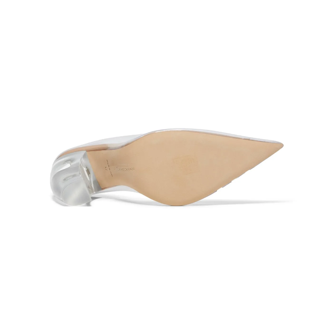Victoria Beckham Transparent Heel PVC Pump