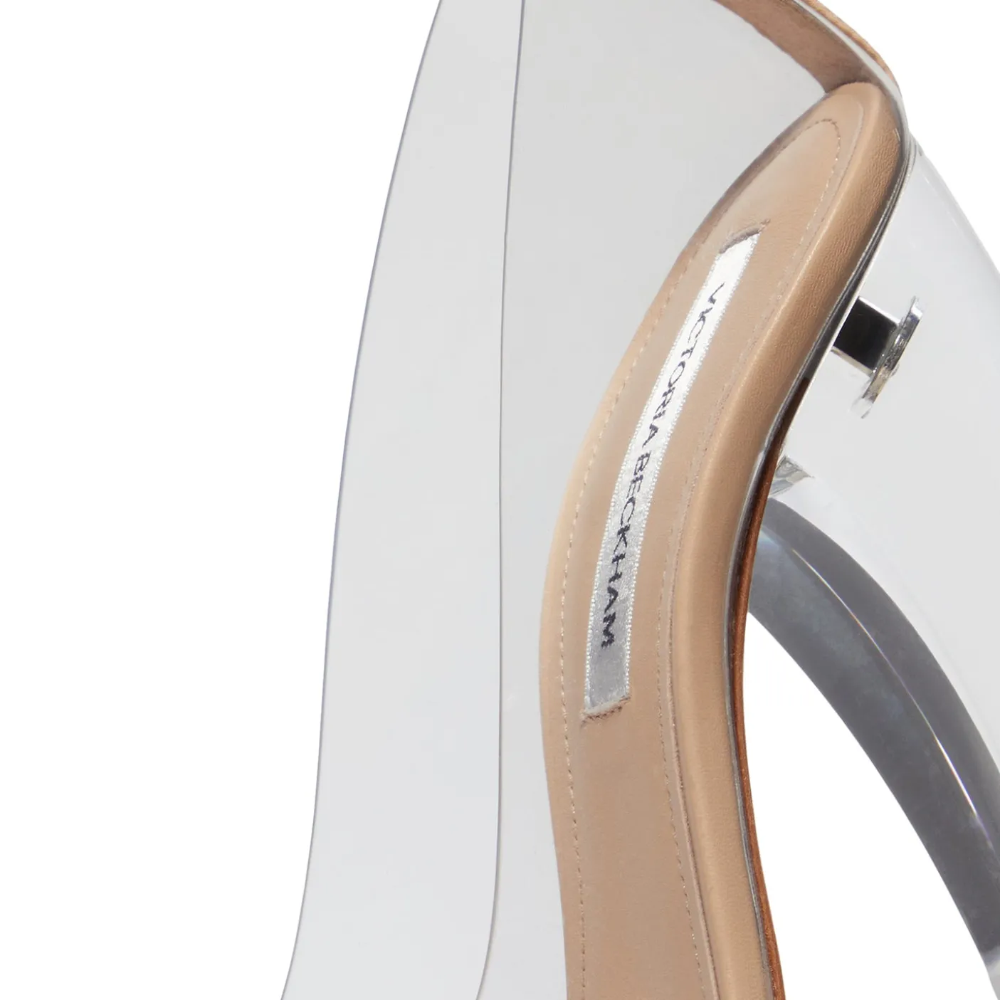 Victoria Beckham Transparent Heel PVC Pump