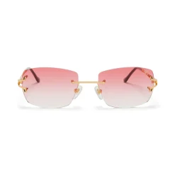 Vintage Frames Bal Harbour Drill Mount 24KT Gold