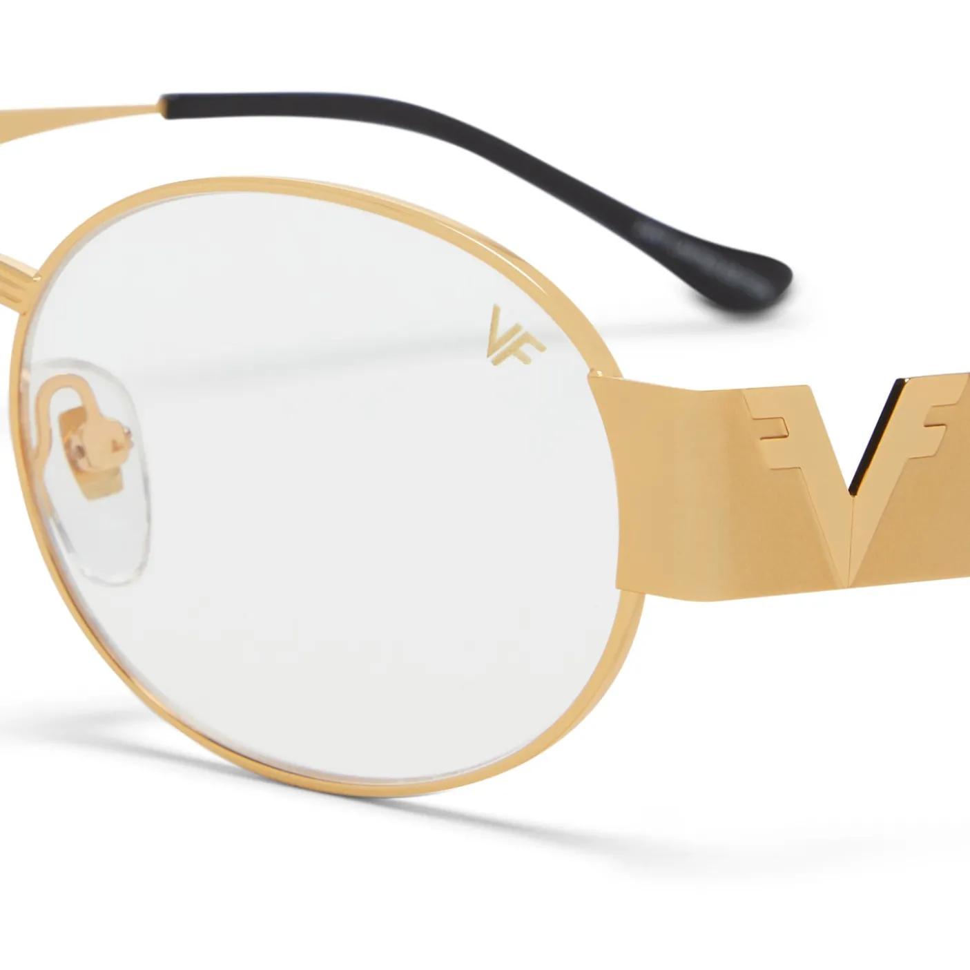 Vintage Frames Cypher 24KT Yellow Gold
