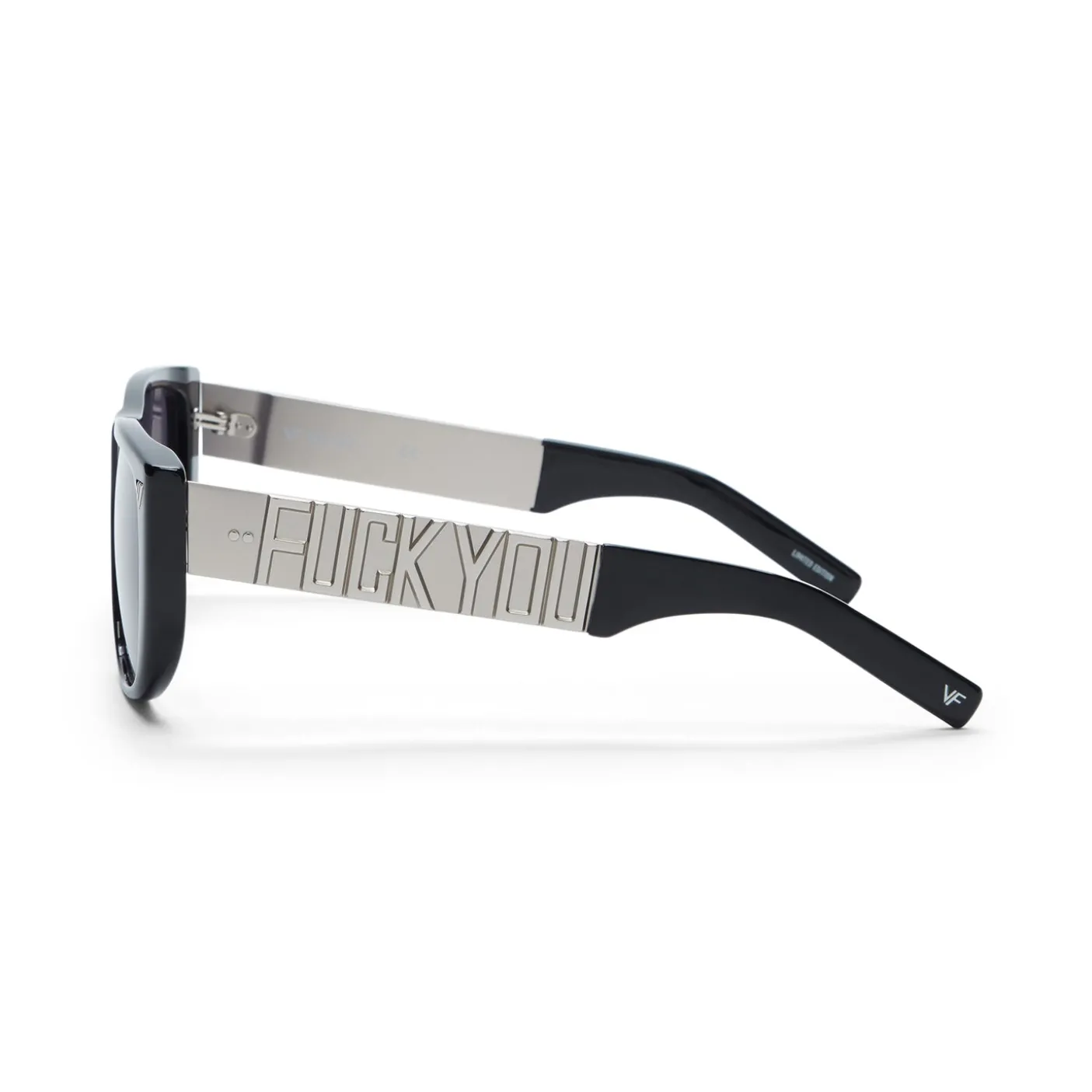 Vintage Frames VF Pay Day 24KT White Gold Sunglasses
